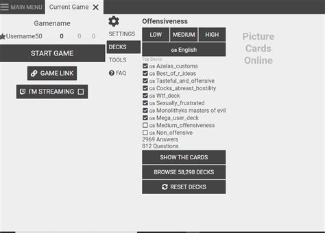 cards against humanity online azala.